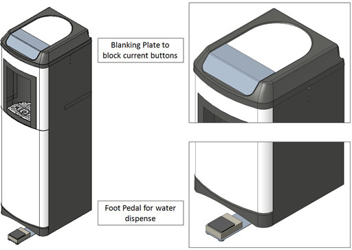 foot pedal footer